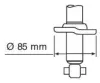 Stoßdämpfer Hinterachse KYB 341278 Bild Stoßdämpfer Hinterachse KYB 341278