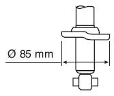 Stoßdämpfer Hinterachse KYB 341278 Bild Stoßdämpfer Hinterachse KYB 341278