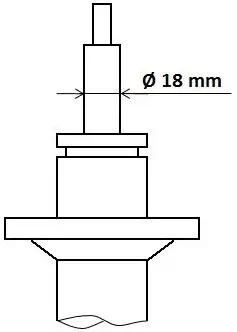 Stoßdämpfer Vorderachse KYB 3338038 Bild Stoßdämpfer Vorderachse KYB 3338038