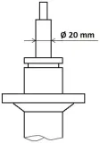 Stoßdämpfer Vorderachse KYB 3338041