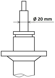Stoßdämpfer Vorderachse KYB 3338041 Bild Stoßdämpfer Vorderachse KYB 3338041