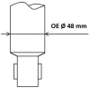 Stoßdämpfer Hinterachse KYB 349122 Bild Stoßdämpfer Hinterachse KYB 349122