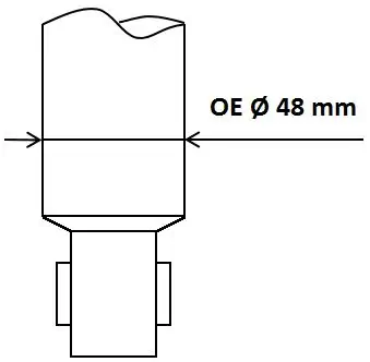 Stoßdämpfer Hinterachse KYB 349122 Bild Stoßdämpfer Hinterachse KYB 349122