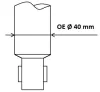 Stoßdämpfer Hinterachse KYB 553389 Bild Stoßdämpfer Hinterachse KYB 553389