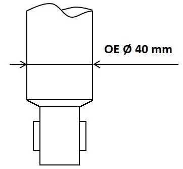 Stoßdämpfer Hinterachse KYB 553389 Bild Stoßdämpfer Hinterachse KYB 553389