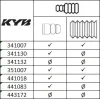 Stoßdämpfer Hinterachse KYB 351007 Bild Stoßdämpfer Hinterachse KYB 351007