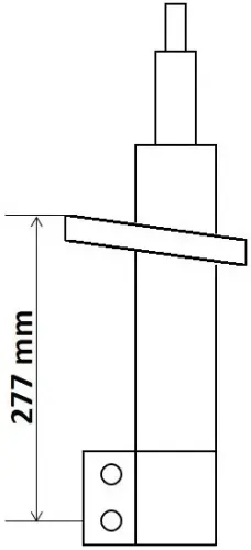 Stoßdämpfer Vorderachse KYB 338749 Bild Stoßdämpfer Vorderachse KYB 338749