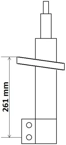 Stoßdämpfer Vorderachse KYB 338759 Bild Stoßdämpfer Vorderachse KYB 338759