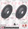Bremsscheibe Hinterachse ZIMMERMANN 100.3309.53