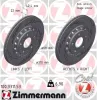 Bremsscheibe Hinterachse ZIMMERMANN 100.3311.53