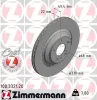 Bremsscheibe Hinterachse ZIMMERMANN 100.3321.20