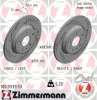 Bremsscheibe Hinterachse ZIMMERMANN 100.3333.53