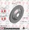 Bremsscheibe Hinterachse links ZIMMERMANN 100.3345.75