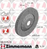 Bremsscheibe ZIMMERMANN 100.3375.70