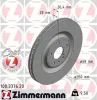 Bremsscheibe Hinterachse ZIMMERMANN 100.3376.20