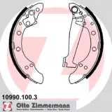 Bremsbackensatz Hinterachse ZIMMERMANN 10990.100.3