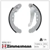 Bremsbackensatz Hinterachse ZIMMERMANN 10990.101.1