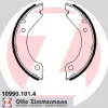 Bremsbackensatz, Feststellbremse Hinterachse ZIMMERMANN 10990.101.4