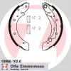 Bremsbackensatz Hinterachse ZIMMERMANN 10990.102.0