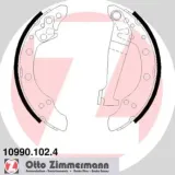 Bremsbackensatz Hinterachse ZIMMERMANN 10990.102.4