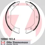 Bremsbackensatz, Feststellbremse Hinterachse ZIMMERMANN 10990.103.4