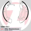 Bremsbackensatz Hinterachse ZIMMERMANN 10990.103.7