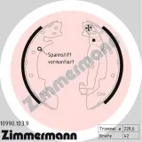 Bremsbackensatz ZIMMERMANN 10990.103.9