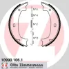 Bremsbackensatz, Feststellbremse Hinterachse ZIMMERMANN 10990.106.1