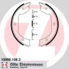 Bremsbackensatz, Feststellbremse Hinterachse ZIMMERMANN 10990.106.3