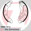 Bremsbackensatz Hinterachse ZIMMERMANN 10990.141.4