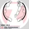 Bremsbackensatz Hinterachse ZIMMERMANN 10990.149.8