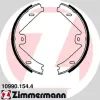 Bremsbackensatz, Feststellbremse Hinterachse ZIMMERMANN 10990.154.4