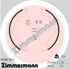 Bremsbackensatz, Feststellbremse Hinterachse ZIMMERMANN 10990.159.1
