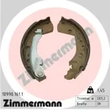 Bremsbackensatz Hinterachse ZIMMERMANN 10990.161.1