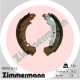 Bremsbackensatz Hinterachse ZIMMERMANN 10990.161.4