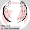 Bremsbackensatz Hinterachse ZIMMERMANN 10990.100.7