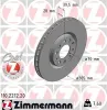 Bremsscheibe Vorderachse ZIMMERMANN 110.2212.20