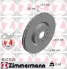 Bremsscheibe Vorderachse ZIMMERMANN 110.2215.20