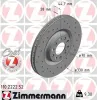 Bremsscheibe Vorderachse ZIMMERMANN 110.2222.52