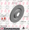 Bremsscheibe Hinterachse ZIMMERMANN 110.2223.20