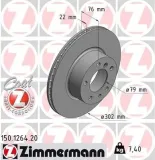 Bremsscheibe ZIMMERMANN 150.1264.20