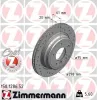 Bremsscheibe Hinterachse ZIMMERMANN 150.1286.52