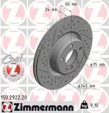 Bremsscheibe ZIMMERMANN 150.2922.20