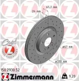 Bremsscheibe Vorderachse ZIMMERMANN 150.2930.52