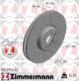 Bremsscheibe ZIMMERMANN 150.2954.52