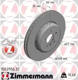 Bremsscheibe Vorderachse ZIMMERMANN 150.2956.32