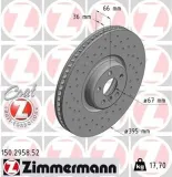 Bremsscheibe ZIMMERMANN 150.2958.52