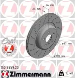 Bremsscheibe ZIMMERMANN 150.2959.20