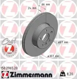 Bremsscheibe ZIMMERMANN 150.2965.20