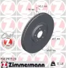 Bremsscheibe Vorderachse links ZIMMERMANN 150.2977.20